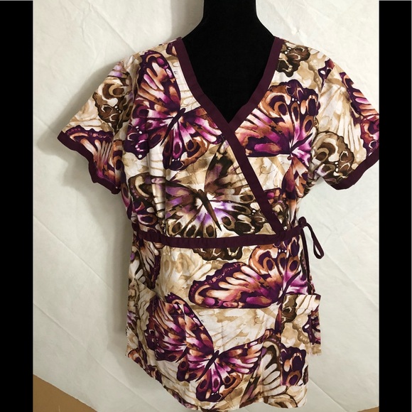 Koi Tops Koi Plus Size Womans Scrub Top Like New Poshmark